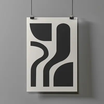 Minimalist Abstract Art Prints Set | Scandinavian Wall Decor (Digital Download) UniqueVonMarcel