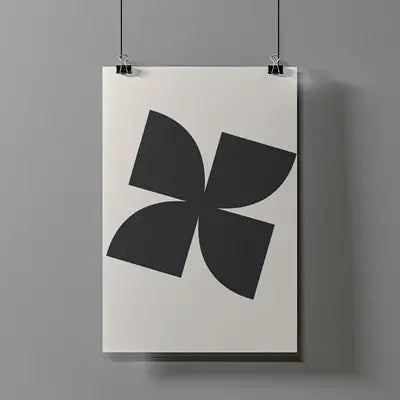 Mid Century Modern Abstract Print Set: Geometric Wall Art (Digital Download) UniqueVonMarcel