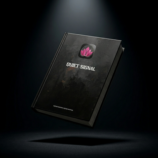Quiet Signal – Physisches A5 Hardcover Journal für Epilepsie & PNES