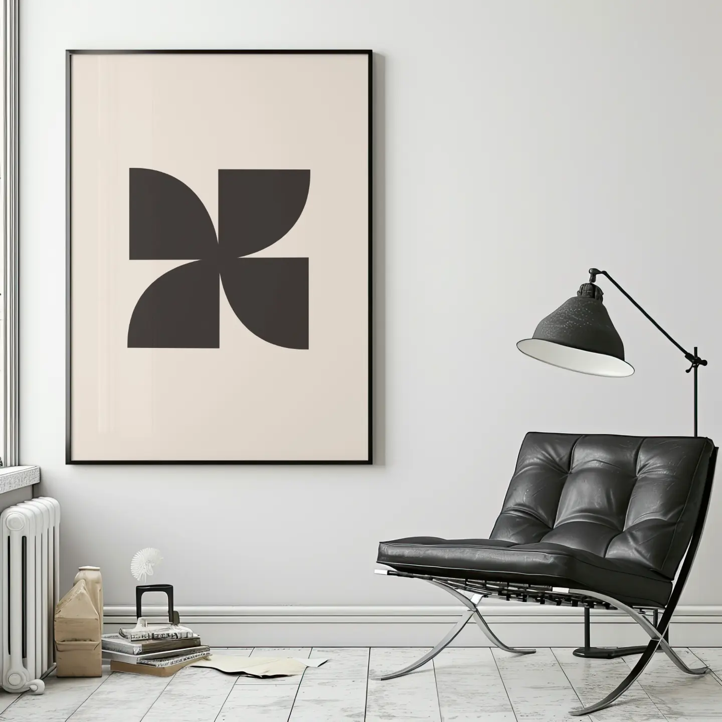 Mid Century Modern Abstract Print Set: Geometric Wall Art (Digital Download) UniqueVonMarcel