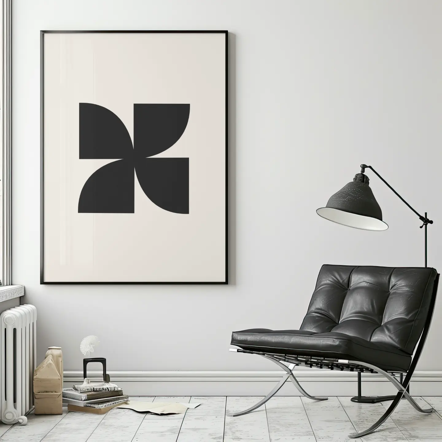 Mid Century Modern Abstract Print Set: Geometric Wall Art (Digital Download) UniqueVonMarcel